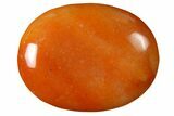 1.7" Polished Red Aventurine Pocket Stone  - Photo 3